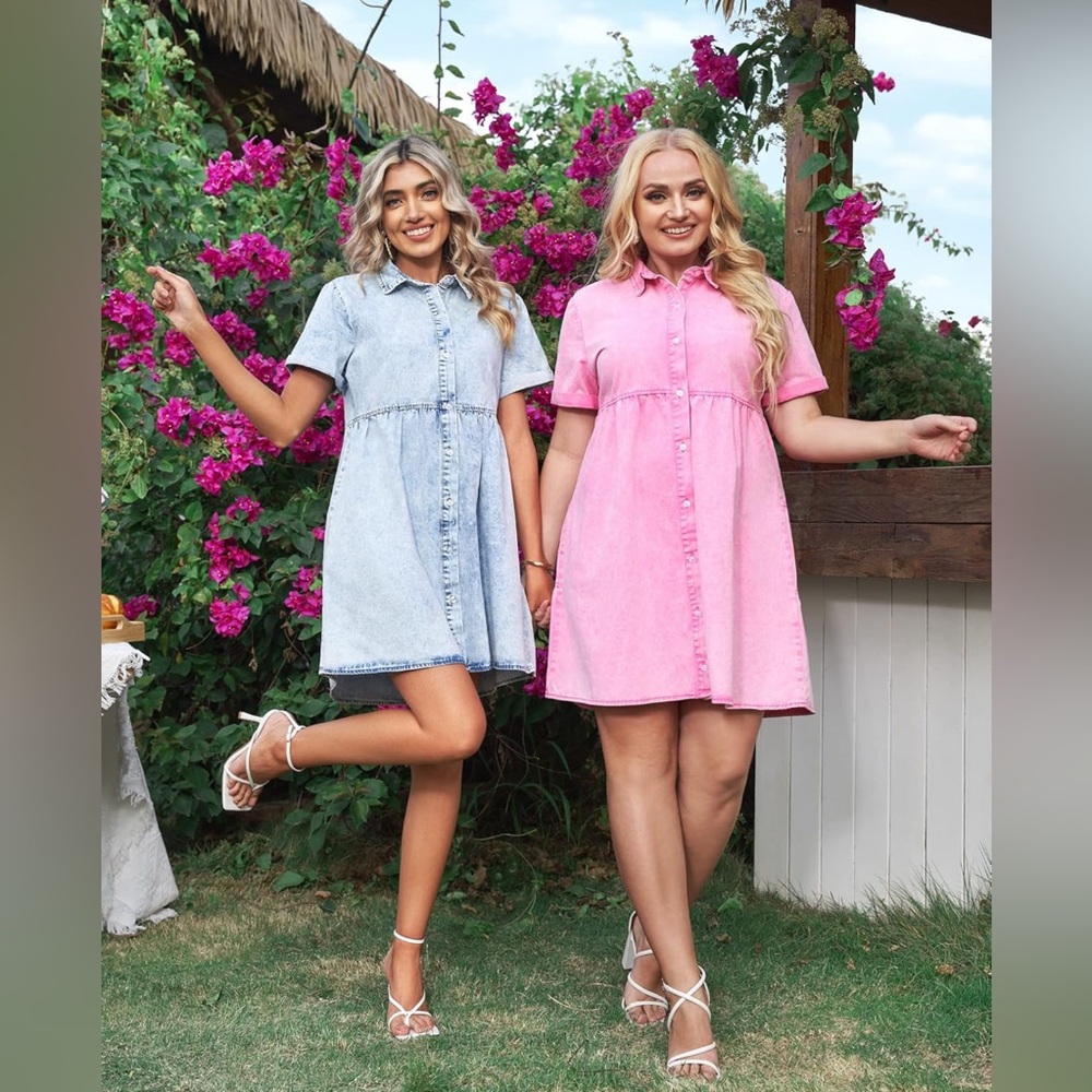 NWOT Stylish Pink and Mini Dresses